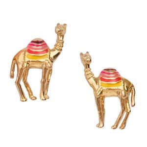 KATE SPADE • Spice Things Up Camel Earrings